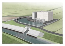 たん水防除事業　合歓木地区　機...